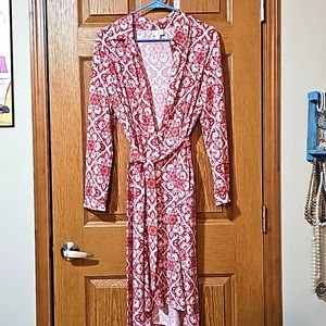 Lularoe medium wrap dress patchwork